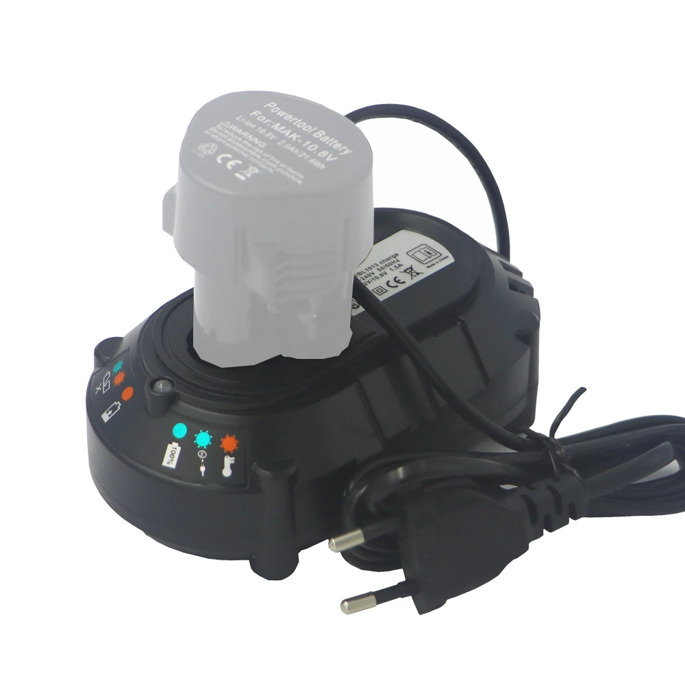 Сменное зарядное устройство для MAKITA BL1013 BL1014 10 8 В литий-ионная батарея DC10WA