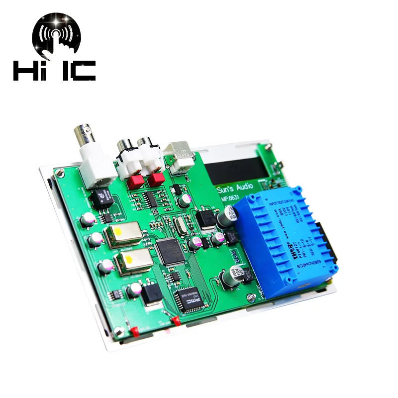 MP6631A HIFI аудио CM6631A цифровой интерфейс звуковая карта USB к SPDIF BNC коаксиальный