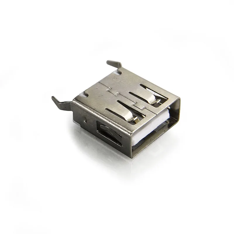USB 2 0 Женский Тип закругленный ноги 4 контактных разъемов разъем краевая заглушка
