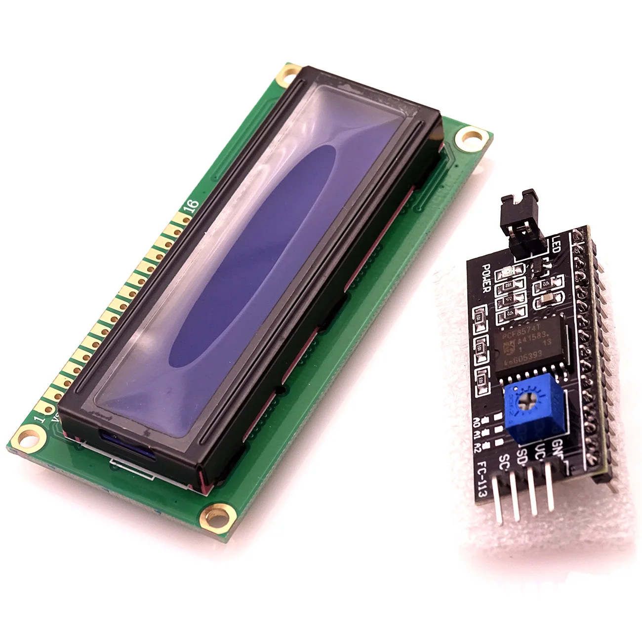 1 шт. ЖК-зеленый экран синий модуль IIC/ЖК-дисплей 1602 igc 1602 для UNO r3 mega2560 arduin 1602 lcd