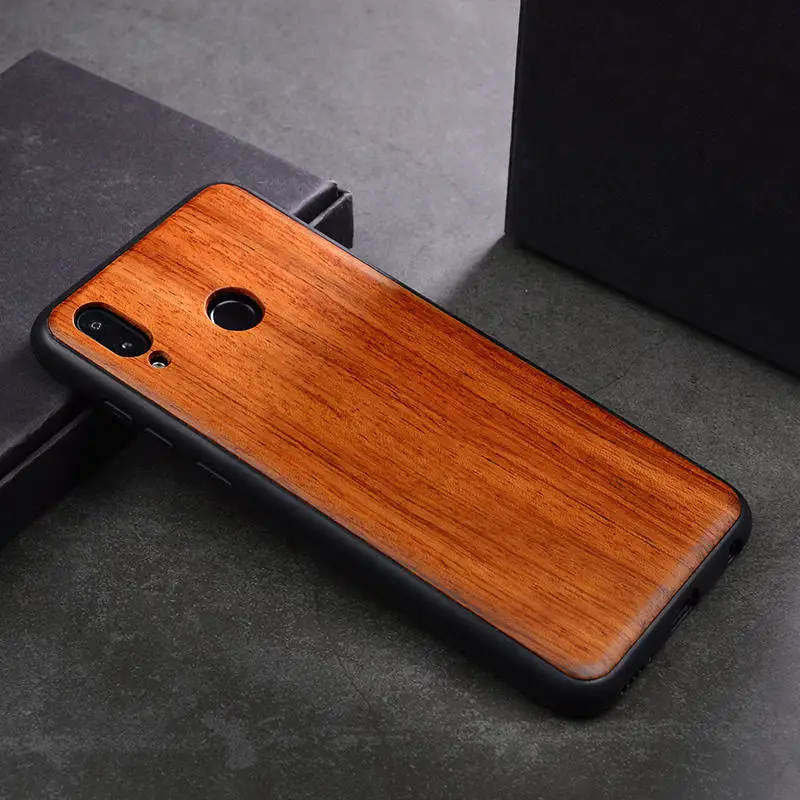 as picture Резной деревянный ящик для huawei Honor Play противоударный ТПУ бампер чехол для huawei Honor Play деревянный корпус Honor Play 6,3" - Цвет: as picture