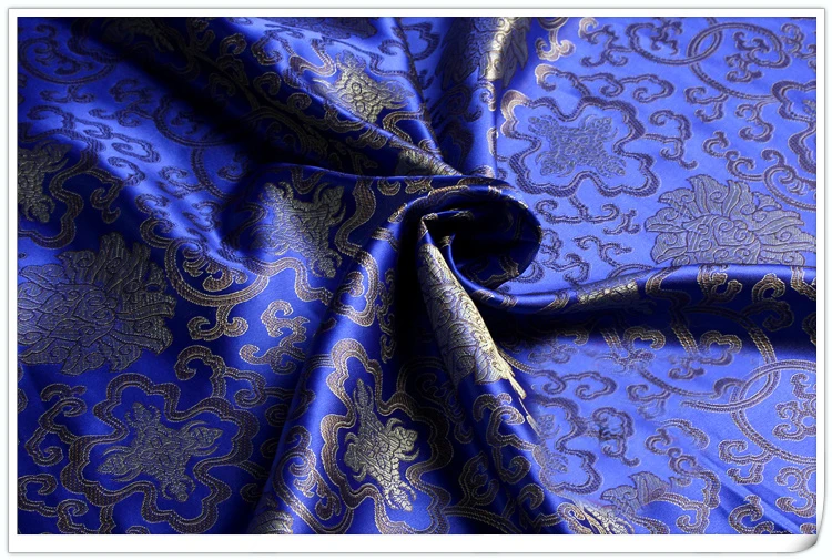 Honour Flowers style Brocade Fabric Damask Jacquard Apparel Costume Upholstery Furnishing Curtain DIY Clothing Material BY meter | Дом и сад