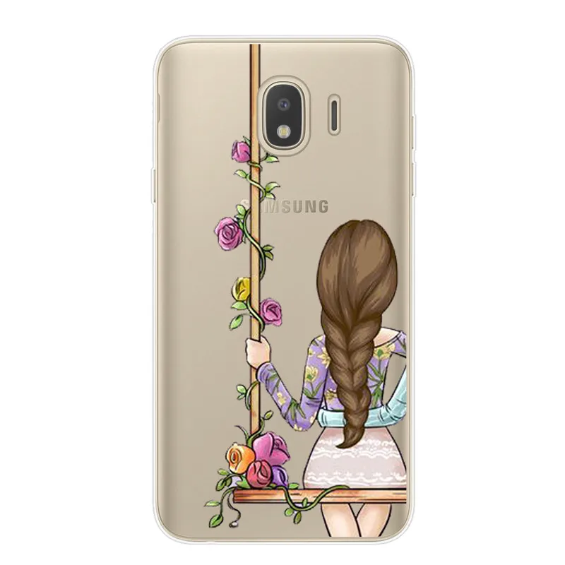 T5400 Ruixkj "лучшие друзья" чехол для телефона чехол для samsung Galaxy J3 J5 J7 J4 J6 плюс M10 M20 M30 Мягкий ТПУ чехол Капа Coque - Цвет: T5400