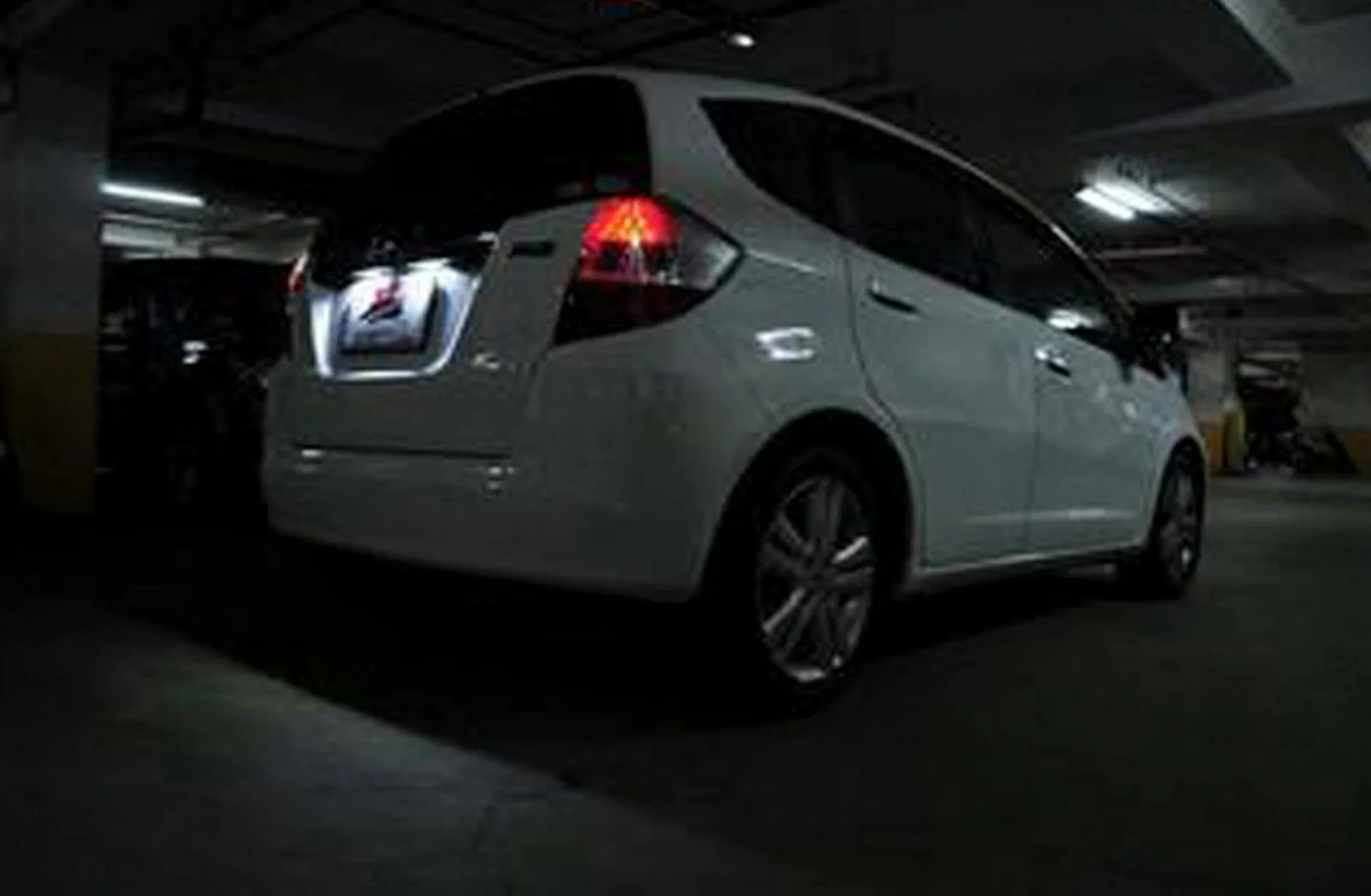 ANGRONG светодиодный номерной знак светильник для Honda Fit Джаз CR V FR поток Odyssey