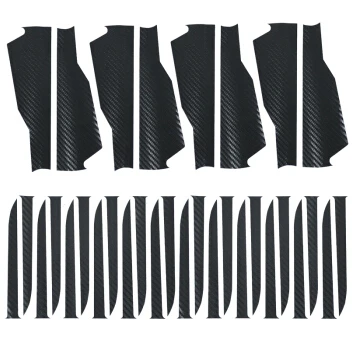 Бесплатная доставка Специальное предложение черный 3D Углеродного Волокна