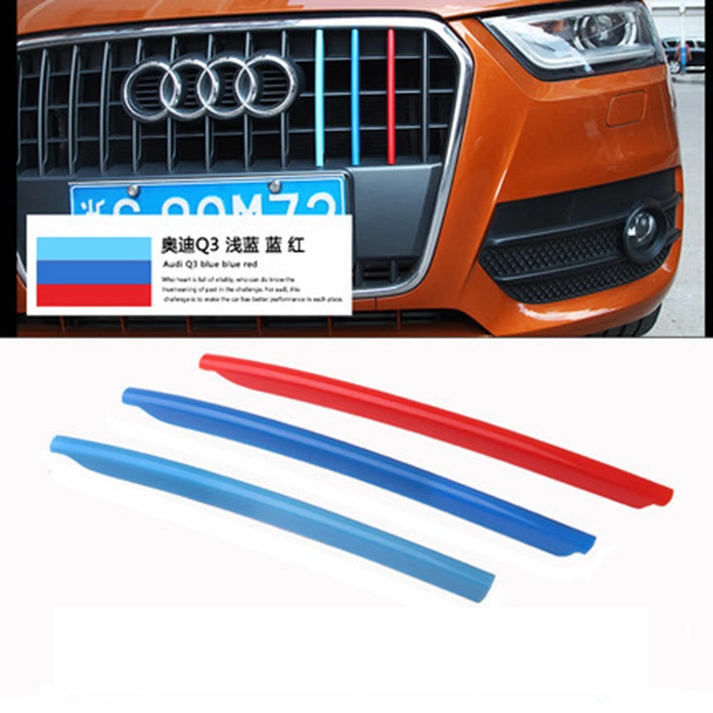 MONTFORD для Audi Q3 2013 2014 2015 ABS Пластик Материал передняя решетка изменить Передние