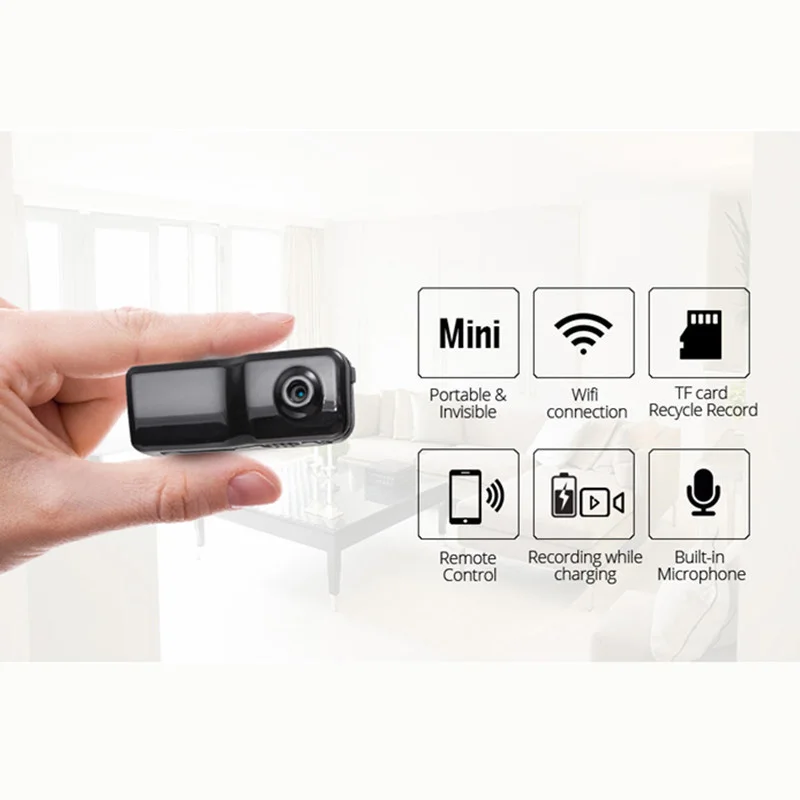 Wi Fi мини камера DV Запись Мини беспроводная CCTV видеокамера Видео няня