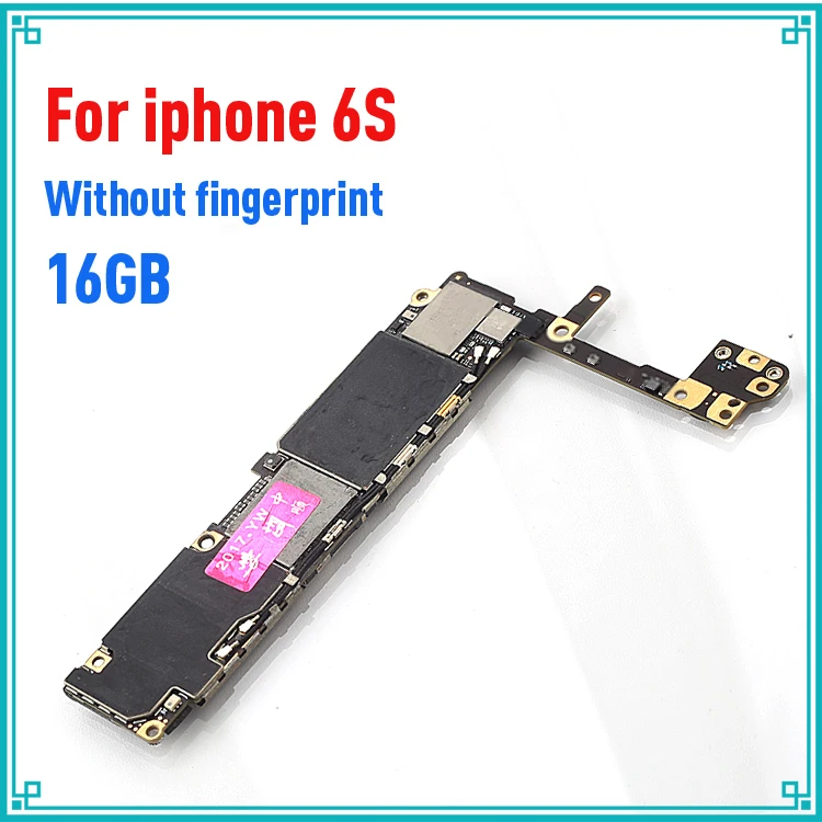 Для iphone 6S 4 7 дюймов 16 Гб оригинальная материнская плата без touch ID IOS системная