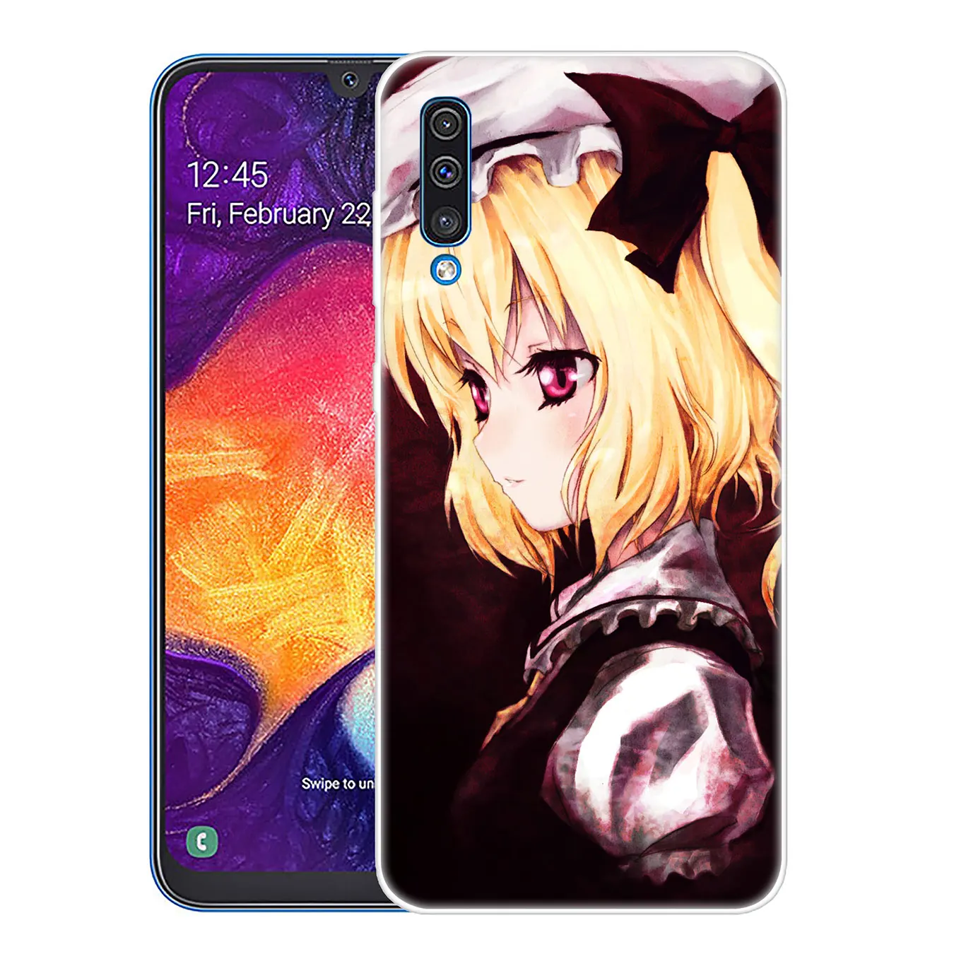 Жесткий чехол для телефона Lavaza anime touhou scarlet eyes Samsung Galaxy A10 A20 A30 A40 A50 A60 A70 M40 M30 M20 M10