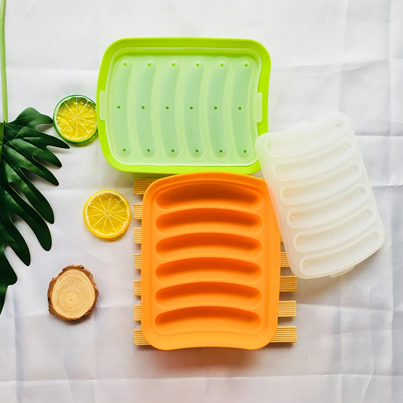 1 шт. колбасная Форма Силиконовые формочки для выпечки хот дог противень