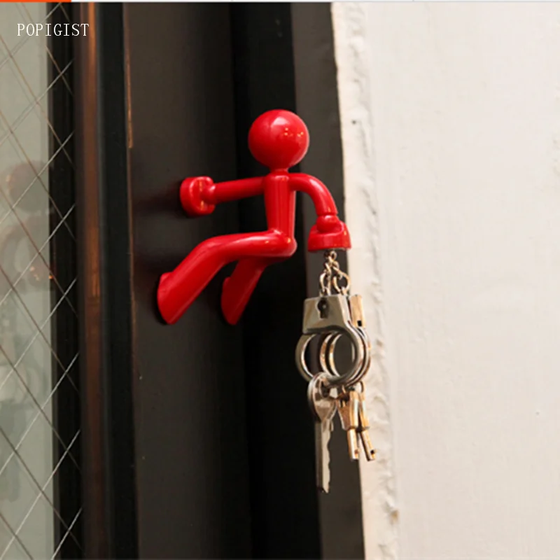 9 шт./компл. Новинка Мини магнит на палец человек Симпатичные резиновые магниты