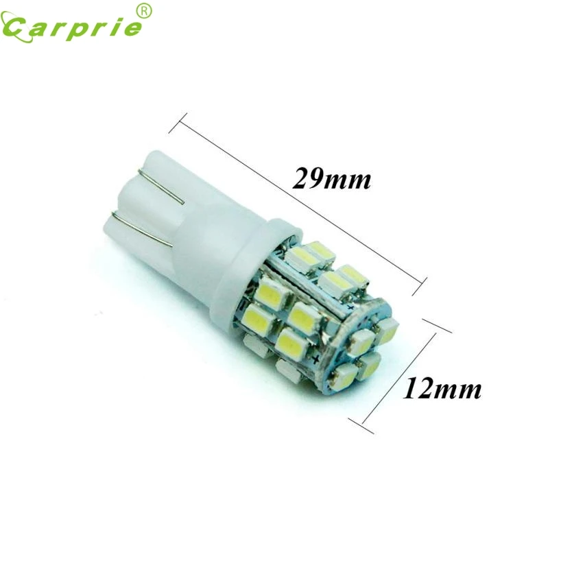 10 шт. 20 SMD T10 1206 индекс фонарные лампочки Автомобильные светодиодный белый