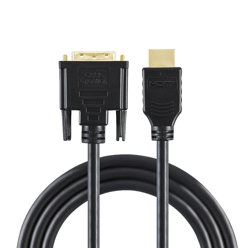 Двунаправленный HDMI папа к DVI(24 + 1) Мужской кабель поддержка 1080P для Raspberry Pi Roku Xbox One