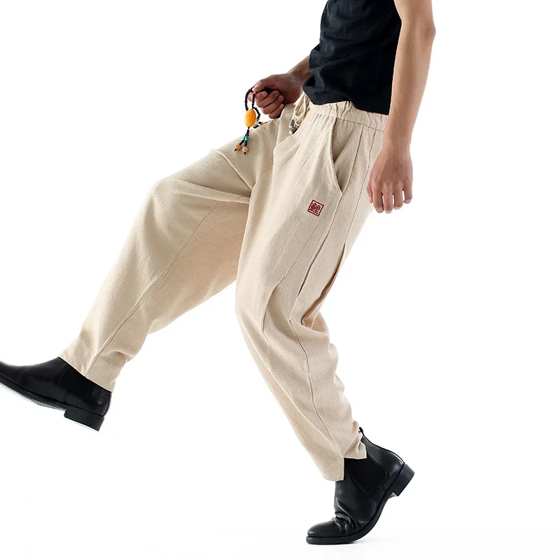 2017 модные весенне-летние новые штаны-шаровары мужское хлопковое белье