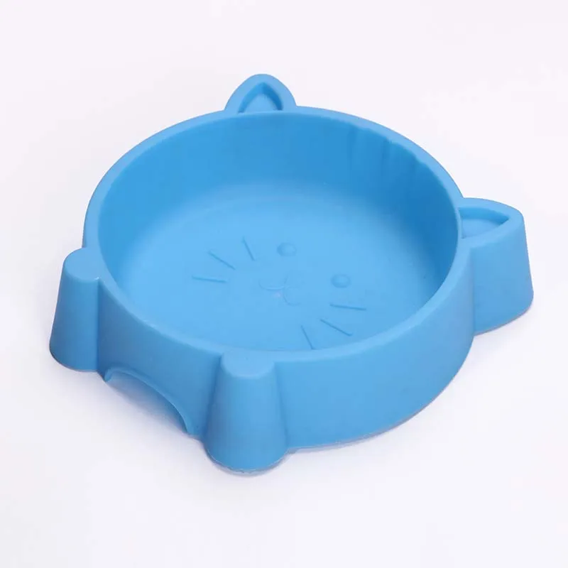 Lovely Cartoon Kitten Shape Pet Dog Bowls High Quality Strong Durable Feeder Tools for Small Dogs Practical Puppy Accessories10E | Дом и сад