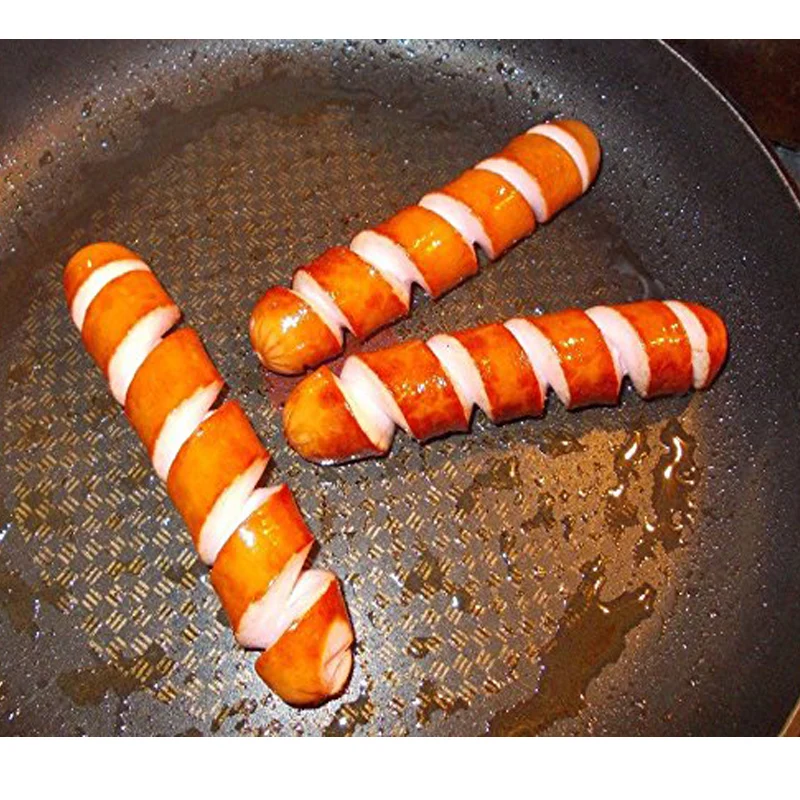 WALFOS 2 штуки слайсер для нарезки сосисок комплект Еда Класс Пластик ручной