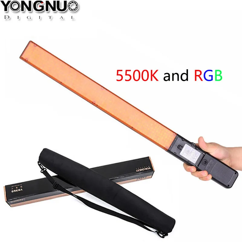 YN360 5500K RGB YONGNUO YN360 ручной светодиодный светильник для видео 3200 k-5500 k/5500 K RGB красочный 39,5 см палочка для льда профессиональный фото светодиодный светильник yn 360 палочка - Цвет: YN360 5500K RGB
