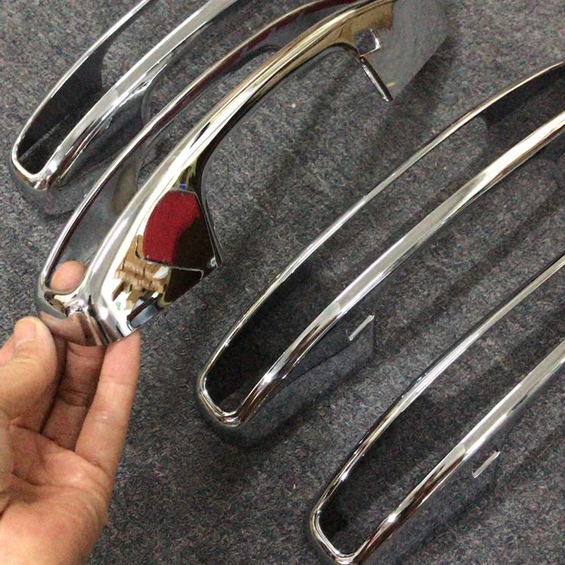 

For Ford Expedition 2018 ABS Chromed Exterior Door Handle Cover Decoration Trim 4pcs Car Styling Accessories
