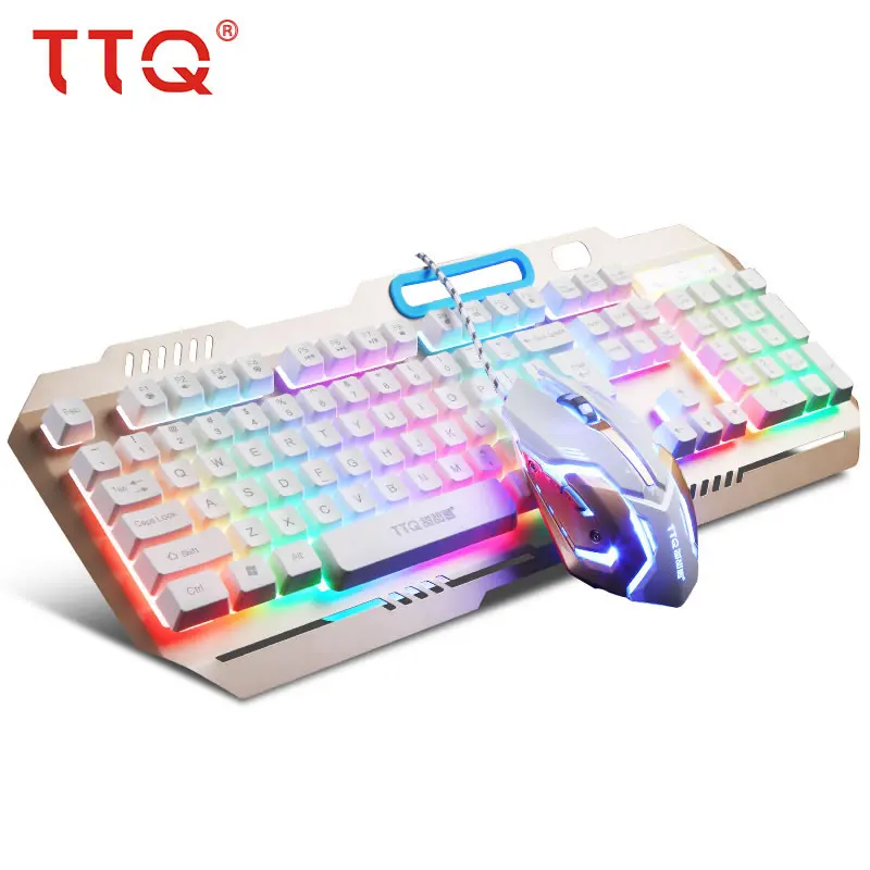 Игровая USB клавиатура TTQ механическая сенсорная набор проводных 2000 точек на дюйм