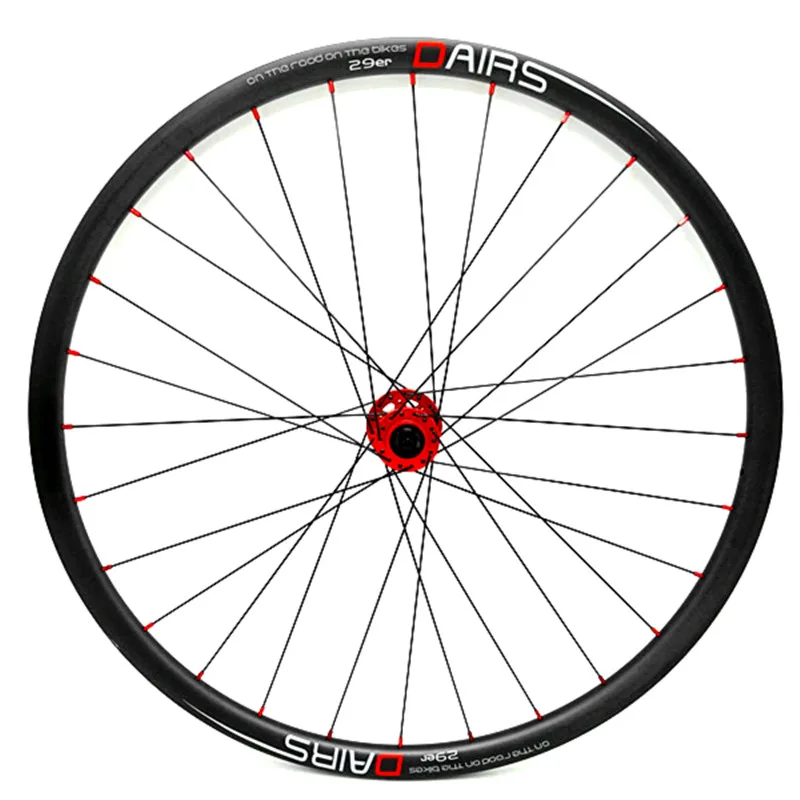 DAIRS 29er mtb дисковые Углеродные колеса 27x25 мм hookless 100x9 135x9 QR бескамерные велосипедные