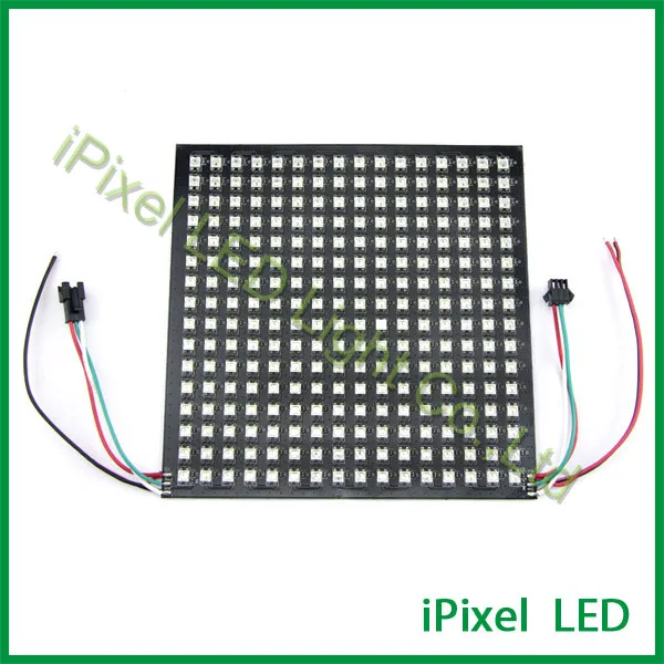DC5V ws2812b rgb светодиодный пиксельный матричный гибкий светодиодный дисплей 8x8 8x32 16x16 32x32