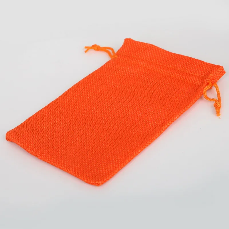 Льняные Подарочные мешки из хлопка 10 х1 4 см держатель для свадебных торжеств