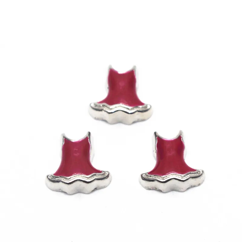 New arrive 20pcs/lot skirt Alloy floating charms living memory lockets for DIY Accessory | Украшения и аксессуары