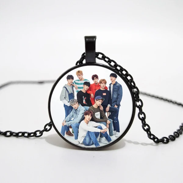 Kpop бродячее детское ожерелье корейские мужские команда Поклонники подарки