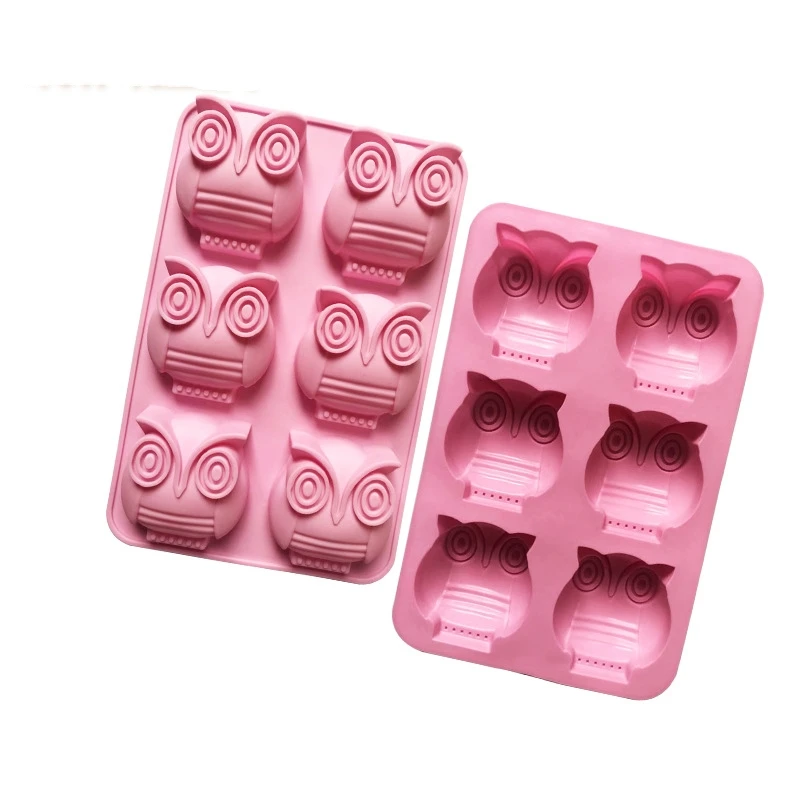 3D Силиконовая форма в виде совы сделай сам для мыла ручной работы 100% новая торта