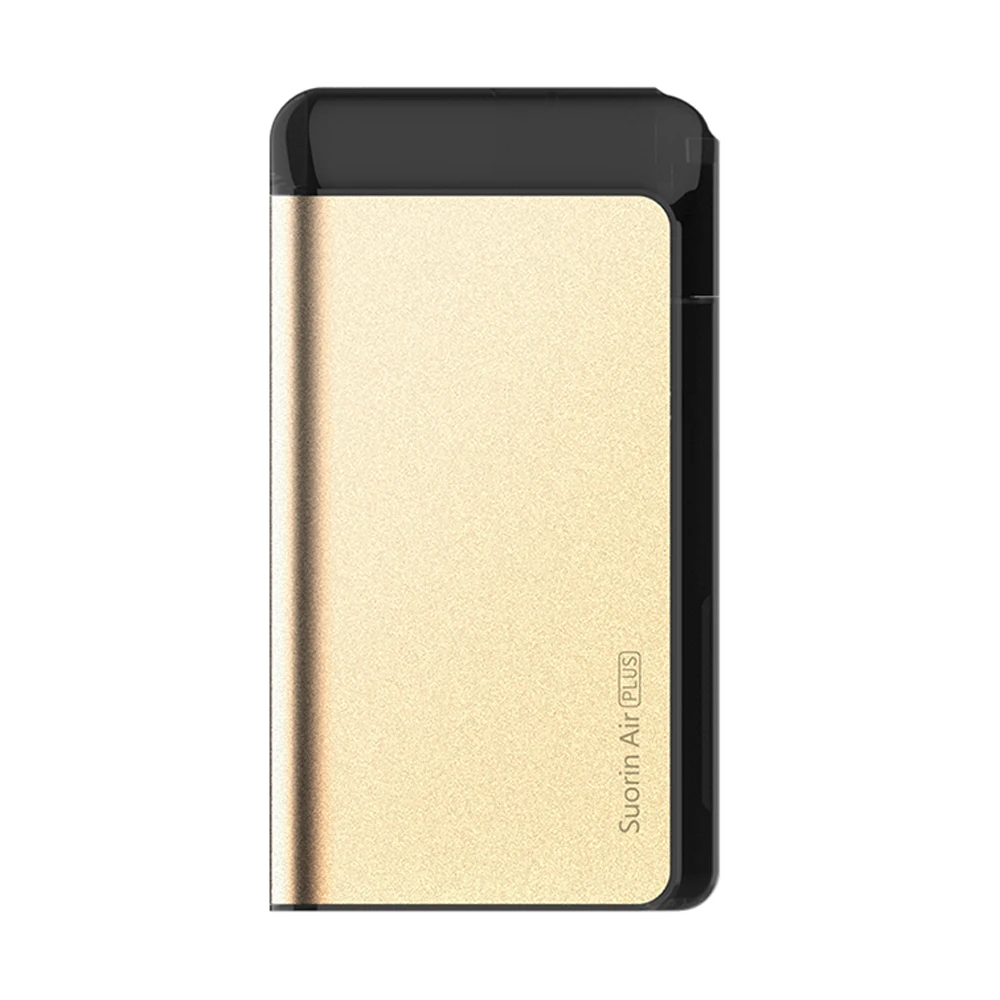 Золотой Suorin Air Plus Pod Vape комплект 930 мАч с пятиуровневый светодиодный& Масло перегородка дизайн электронная сигарета испаритель Pod Комплект VS Suorin Air/с приводом Nano - Цвет: Золотой