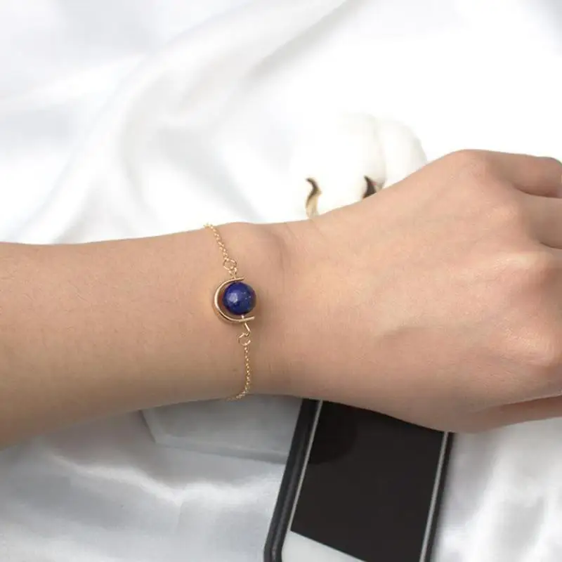 Новинка индивидуальный ретро браслет транспортировка бусы натуральный мрамор