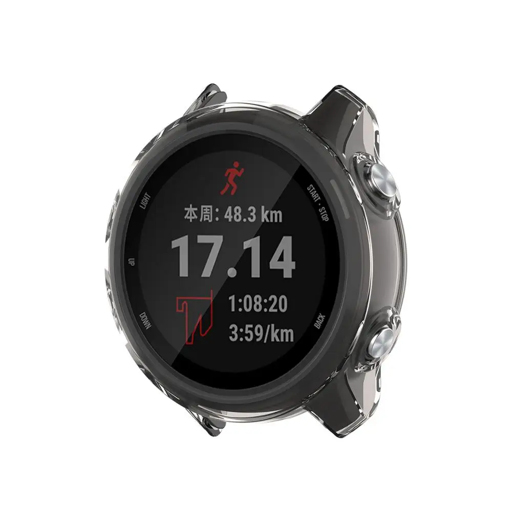 Light-weight Smart Protector Case For Garmin 245 Silicone Protective Cover for Forerunner 245/245M Sports Watch | Электроника