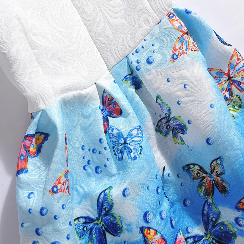 Amuybeen Girl Clothing 2019 New Baby Girls Sleeveless Princess Dress Party Wedding Print Pattern Dresses Formal 10 Kids Clothes | Детская