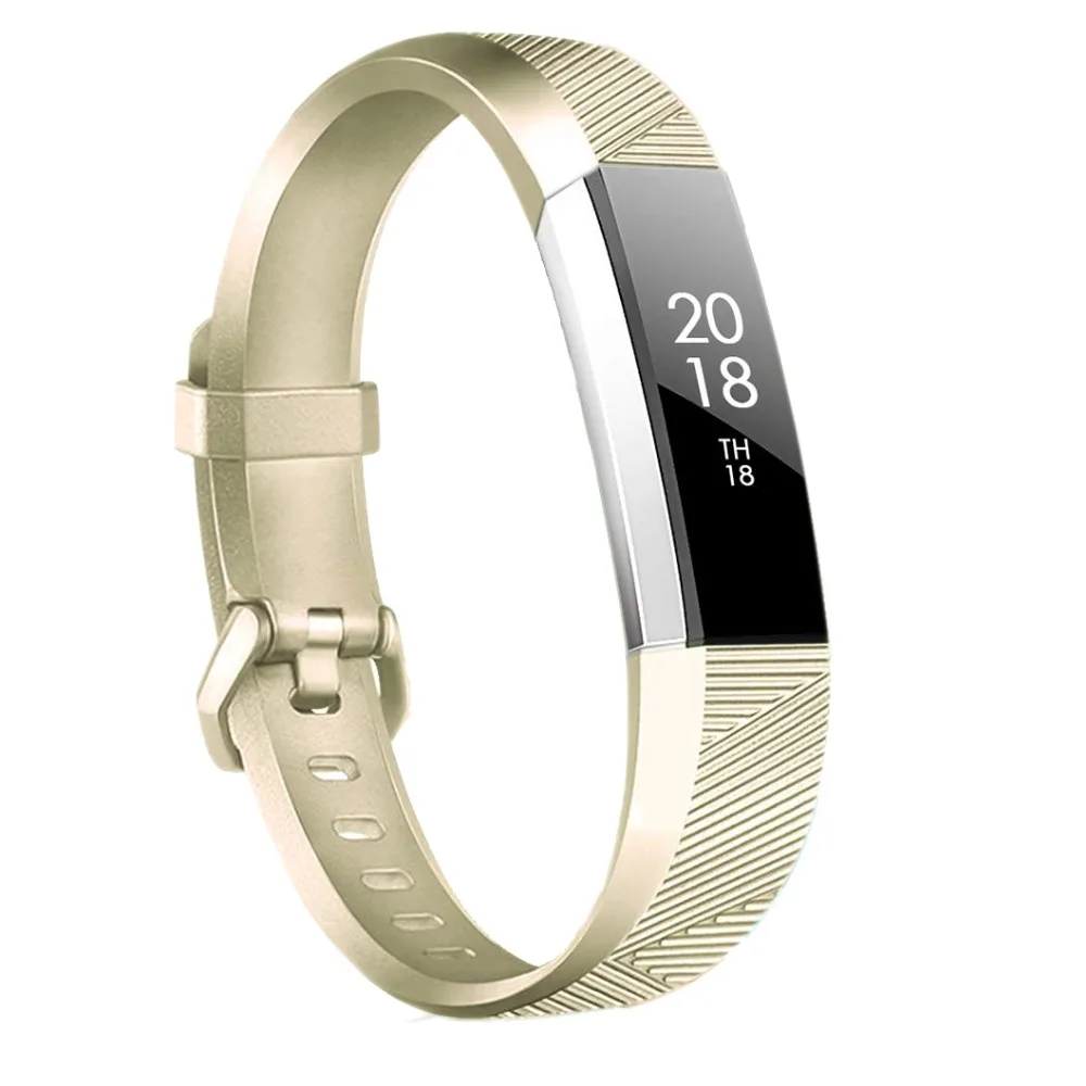 Honecumi Для Fitbit Alta HR banje Шампань/розовое золото/серебро Смарт-часы ремешок для Fitbit Alta HR аксессуар Браслет