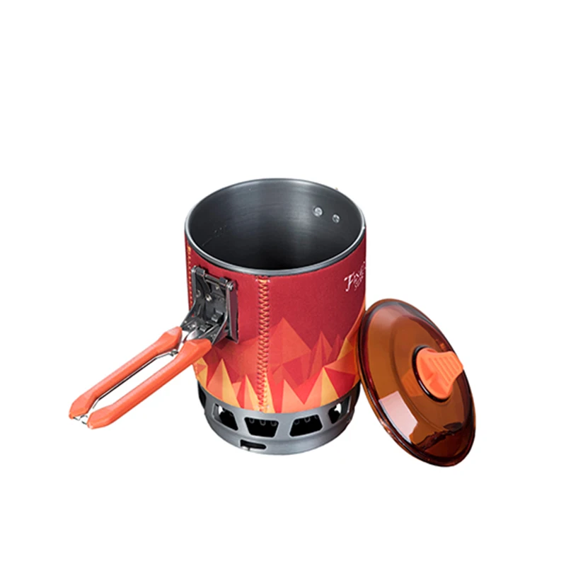 Fire Maple система приготовления пищи Открытый Отдых Туризм Туристическое оборудование духовка портативный лучший Пропан газовая плита набор FMS-X3 0.8L горшок