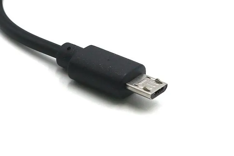 3 в 1 Многофункциональный двойной микро USB хост OTG концентратор адаптер кабель