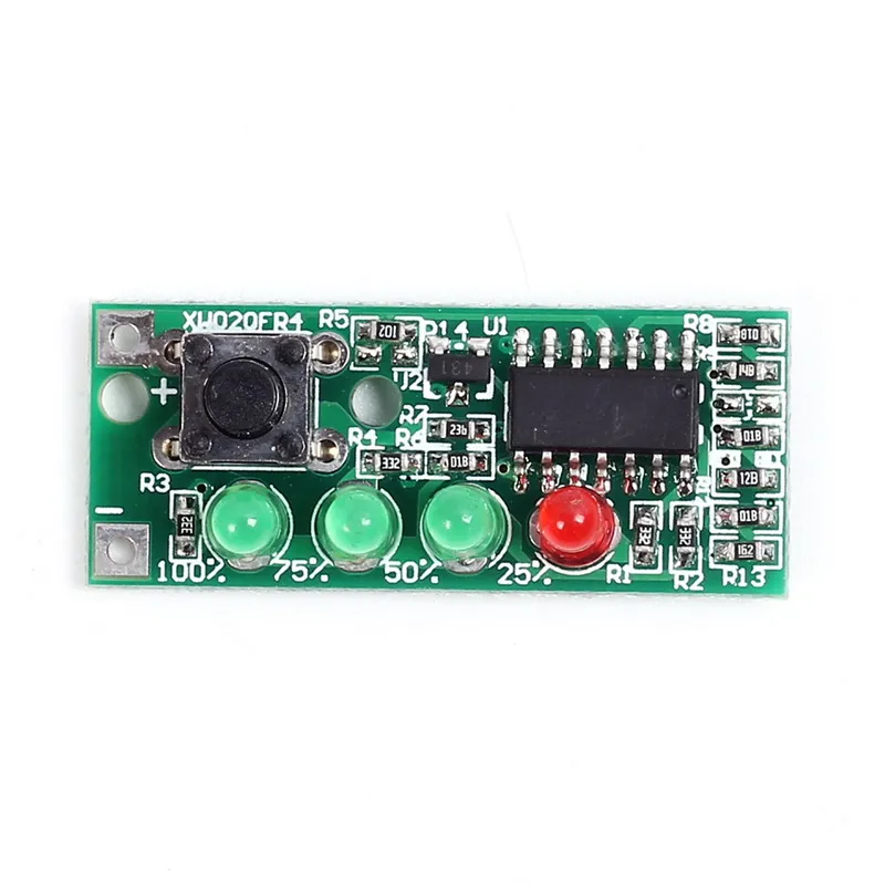 Мощность индикатор 4-уровневая Батарея тестер в течение 3 секунд изменение языка(12 V литиевая Батарея насыщенность напряжения 12,6 V Количество электрического заряда Дисплей