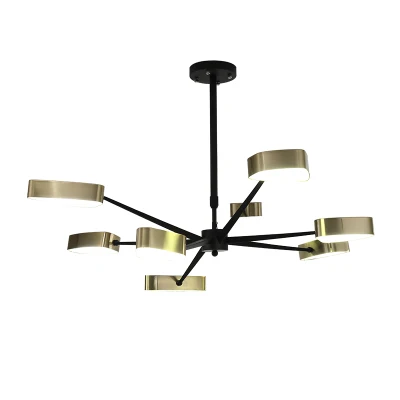 

Modern led chandelier for living room bedroom dining room Gold lampshade Nordic Design home chandelier lamp lighting fixture LED