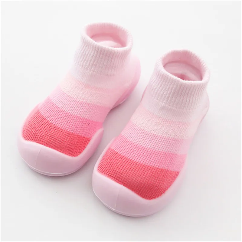 Носки для малышей противоскользящие носки маленьких девочек теплые мальчиков и