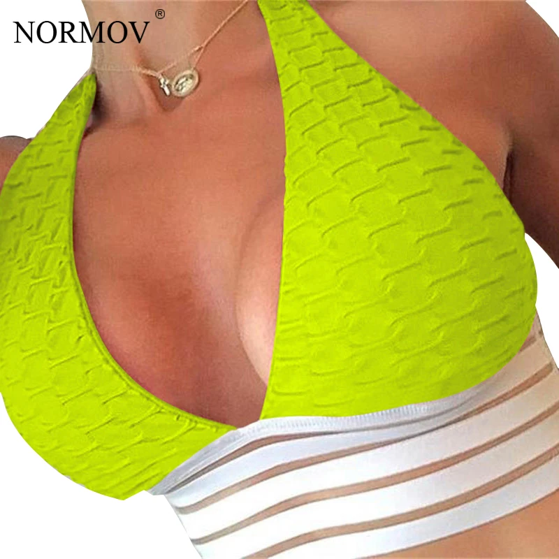 NORMOV Women Push Up Bra Sexy Strapless Brallete Tops Sticky Backless Ladies Off Shoulder Mesh Patchowrk Pink | Женская одежда
