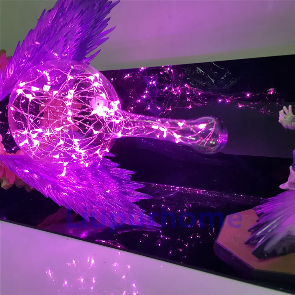 Lampara Dragon Ball Z Вегета фигурки-игрушки galick Gun светодиодный ночник 3D супер сайян, «Жемчуг дракона освещение аниме Гоку Настольная лампа Декор лампе
