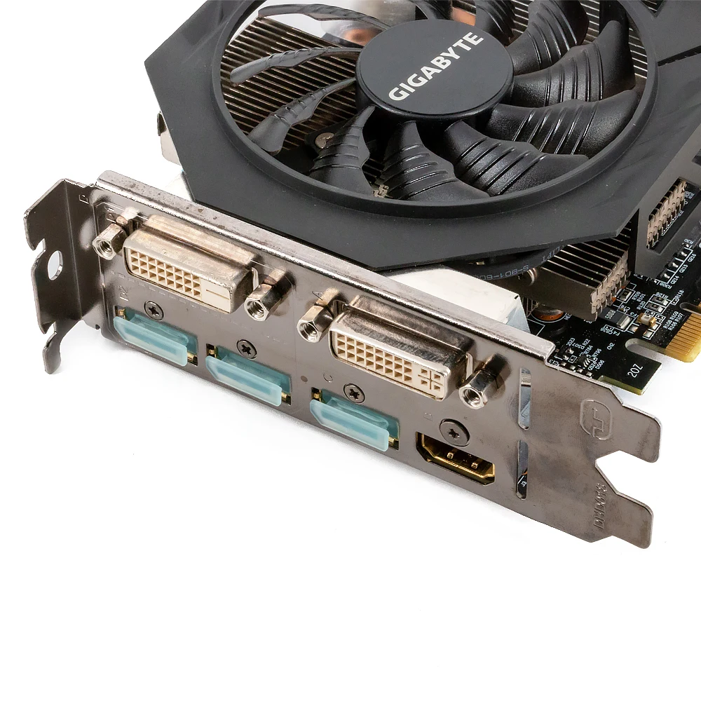 Gigabyte GV-N970WF3-4GD оригинальные видеокарты 256Bit GTX 970 4G GDDR5 видеокарта 2* DVI 1* HDMI 3* DP для Nvidia GeForce GTX970