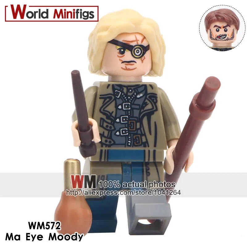 1 Набор серия Harry Mad-eye Moody Дамблдор Добби лонгботт Трелони Флитвик строительные блоки Подарочные игрушки