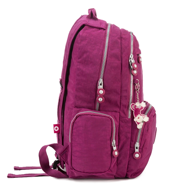 TEGAOTE рюкзак женский школьный рюкзак для девочек-подростков Mochila Escolar Повседневная нейлоновая дорожная сумка рюкзак для брелок "Ноутбук"