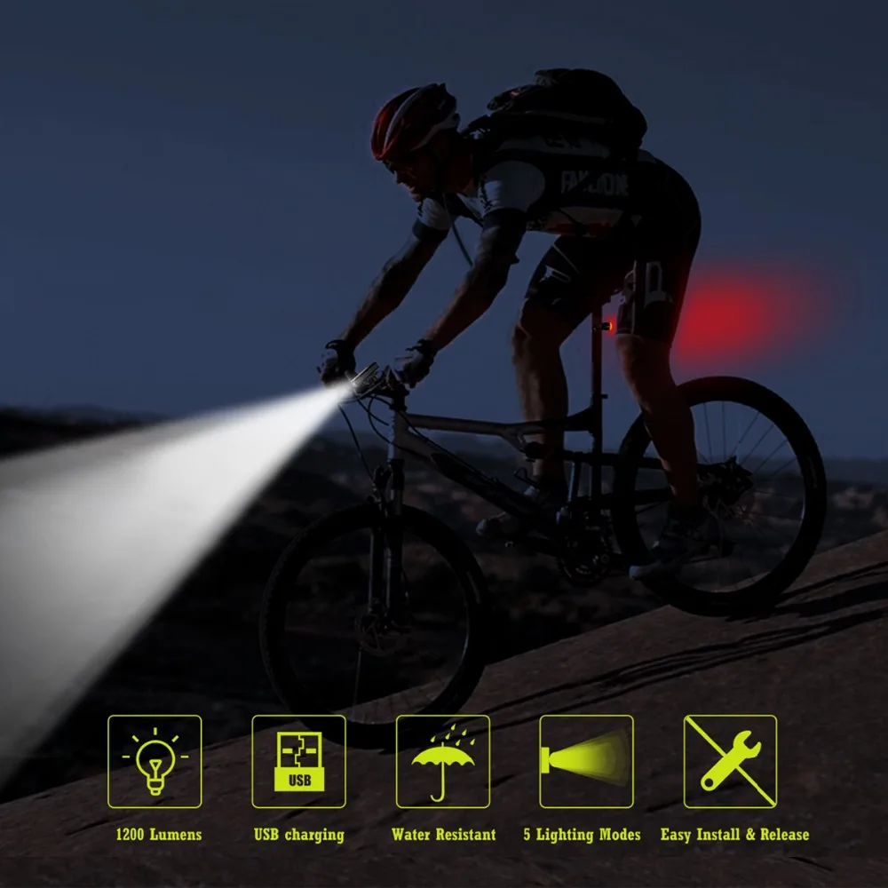Велосипедное освещение для велосипеда велосипедное Прожектор 85 градусов