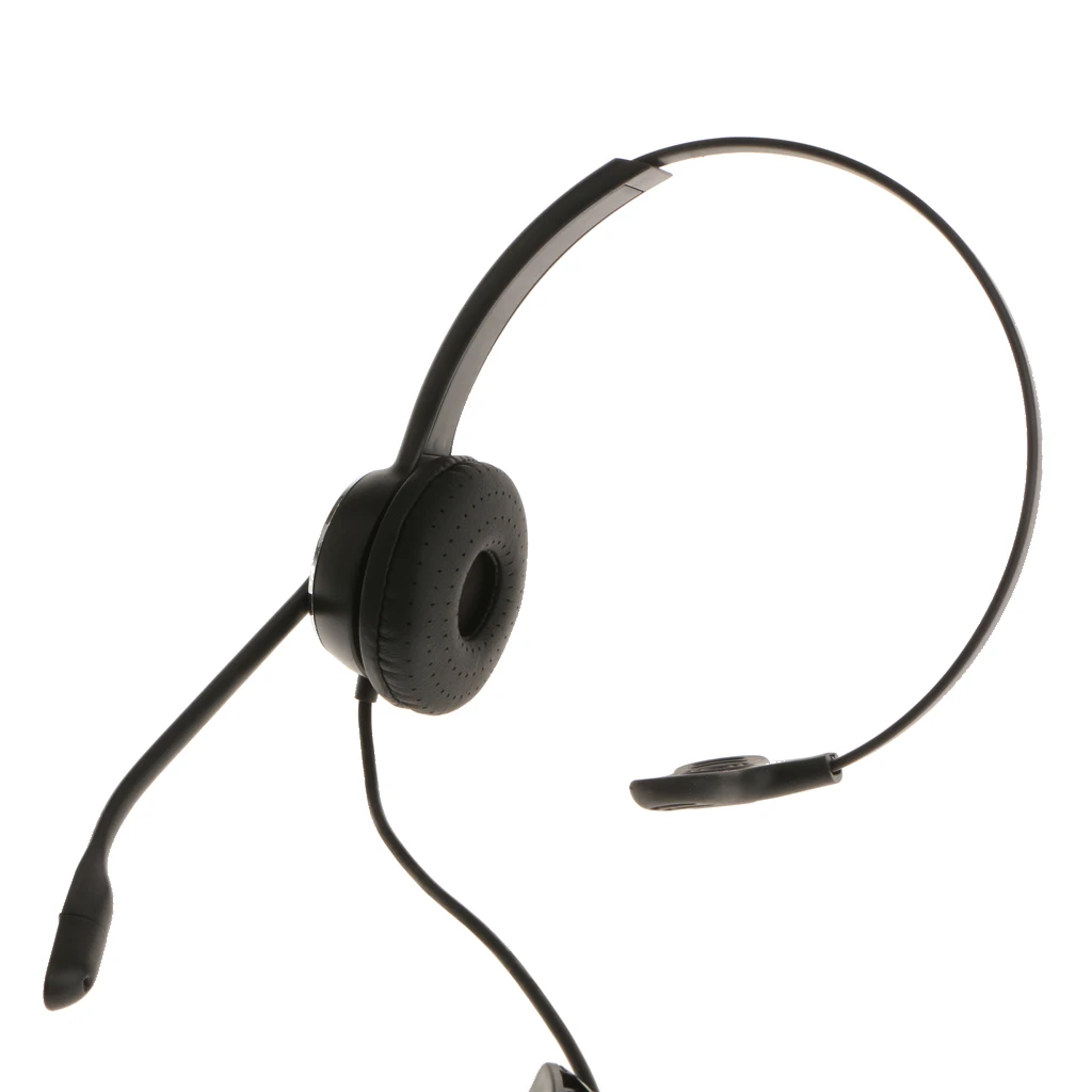 QD RJ9 Проводная гарнитура с шумоподавлением для стационарных телефонов|headset noise