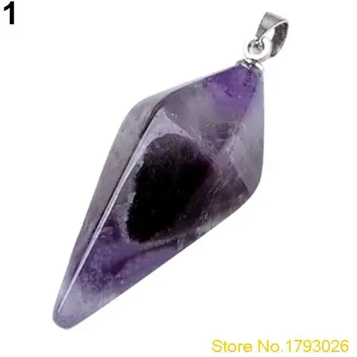 Мода и мило Маятник Исцеление Биолокация Рейки Чакра Хрустальный Кулон Для