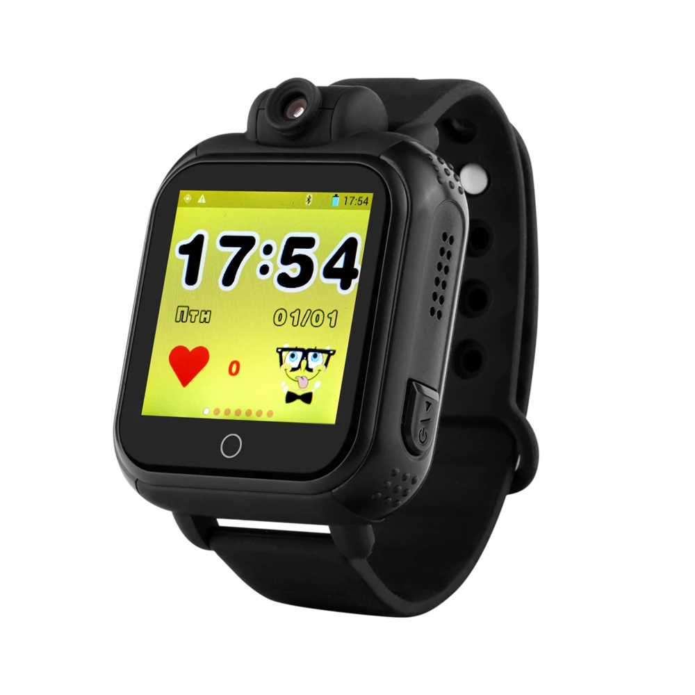 Wonlex 3G WCDMA Smart дети наручные часы GPS трекер LBS Wi-Fi позиционирования с Вращающийся