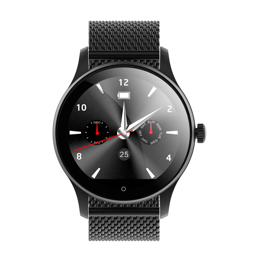 Natural Black Спортивные Смарт-часы Diggro K88H Plus с обратным отсчетом, Bluetooth, функцией вызова, монитором сердечного ритма, регулируемым ремешком, водонепроницаемый смарт-браслет - Цвет: Natural Black