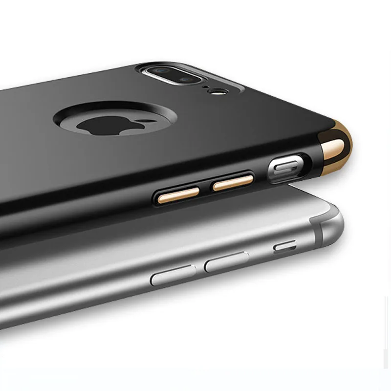 YueTuo Роскошный чехол для Apple iPhone 7 Plus оригинальный черный красный ультра тонкий